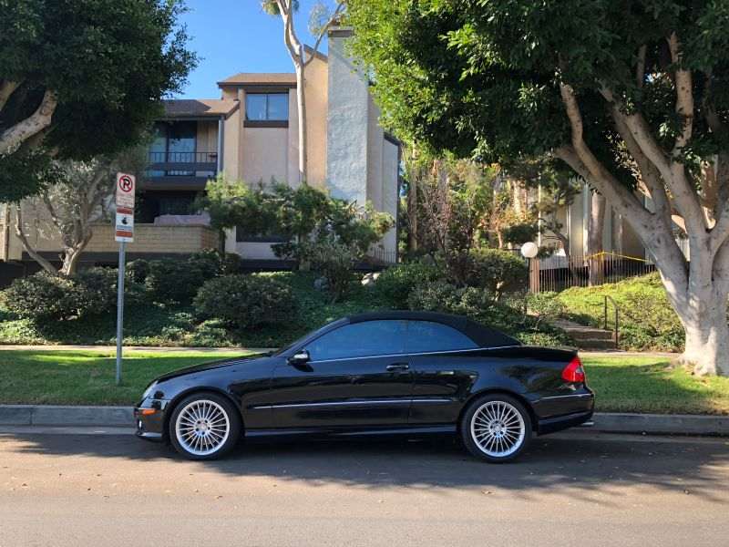 CLK550 cabrio - my old car